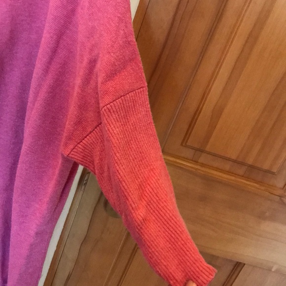 Long Oversized Cotton Eileen Fisher Sweater - Picture 3 of 6